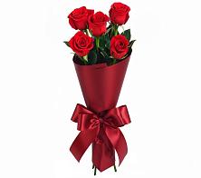 Букет 5 Красных роз Эдлесс Лав в Белоярском Свердловской области