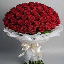 Букет 101 Красная роза Блэк Мэджик #REPLACE_PRED# Белоярском Свердловской области