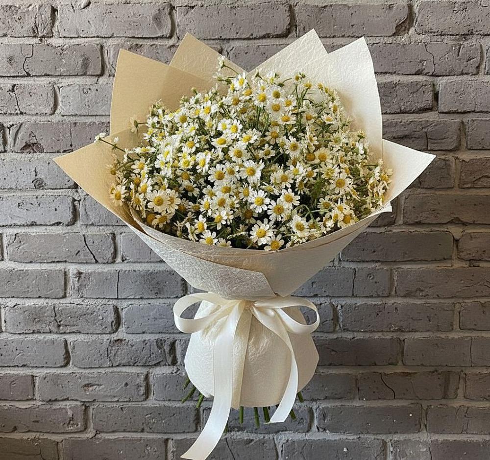 Букет цветов из: Ромашки в Белоярском Свердловской области