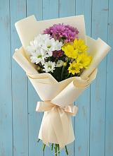 Букет цветов из:  Хризантемы в Белоярском Свердловской области