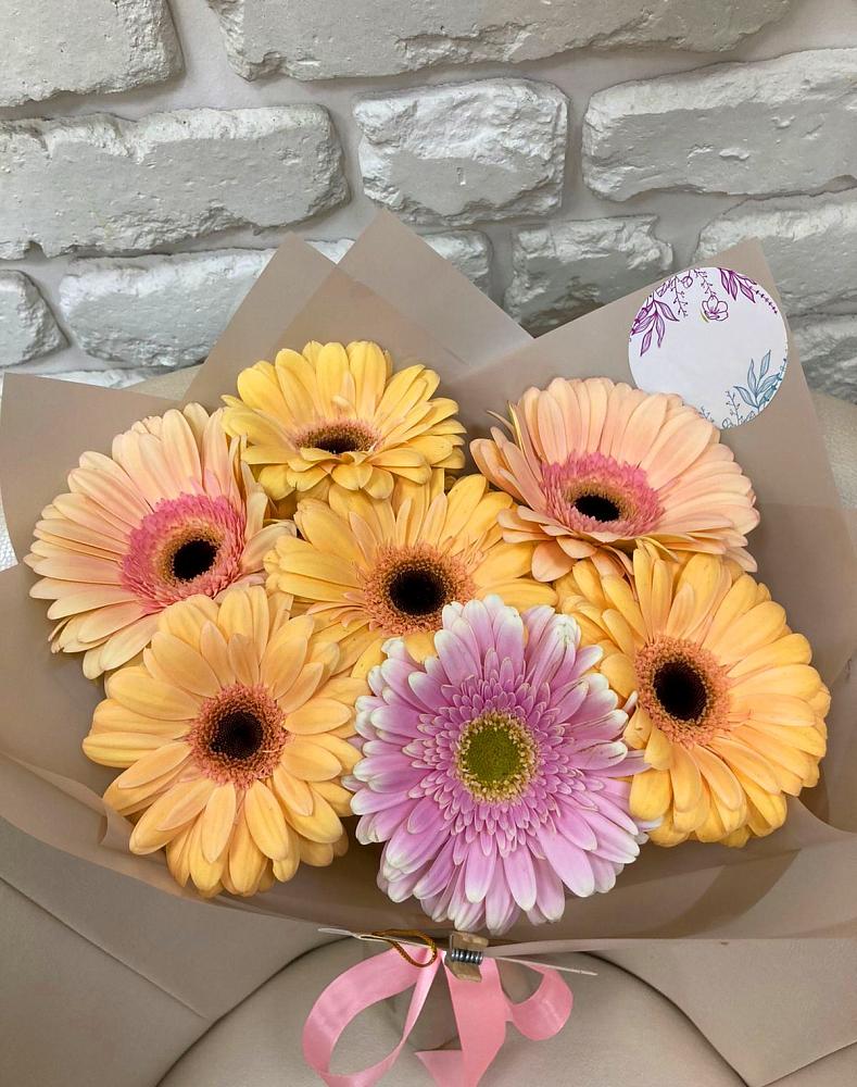 Букет цветов из: Герберы в Белоярском Свердловской области