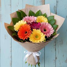 Букет цветов из:  Герберы в Белоярском Свердловской области