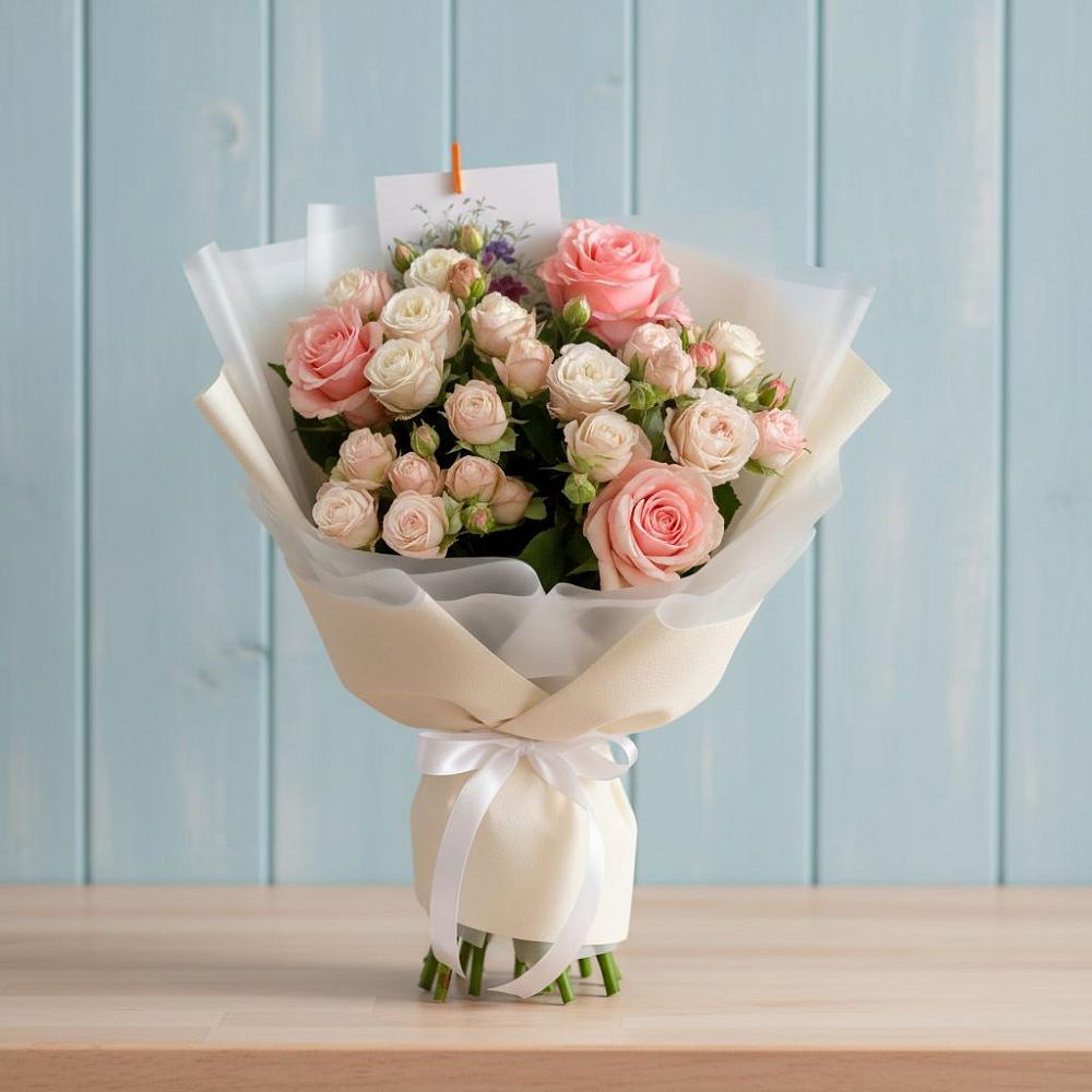 Букет цветов из: Розы в Белоярском Свердловской области