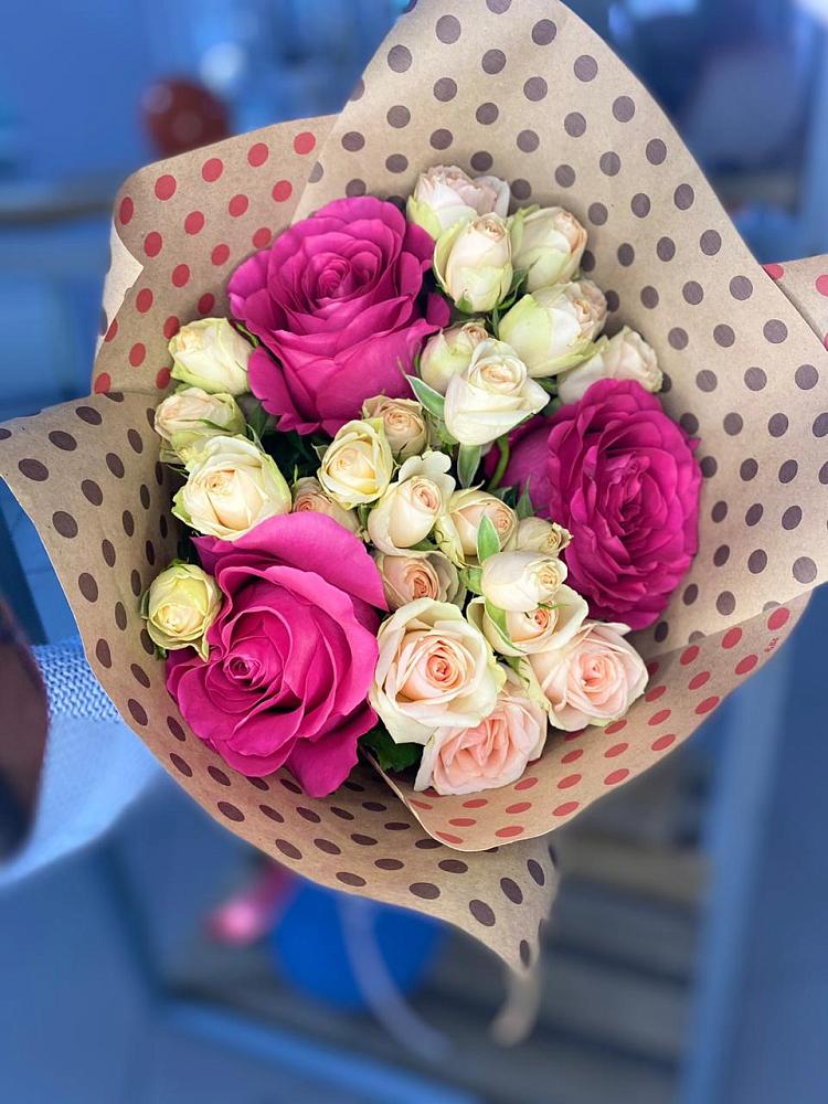 Букет цветов из: Розы в Белоярском Свердловской области