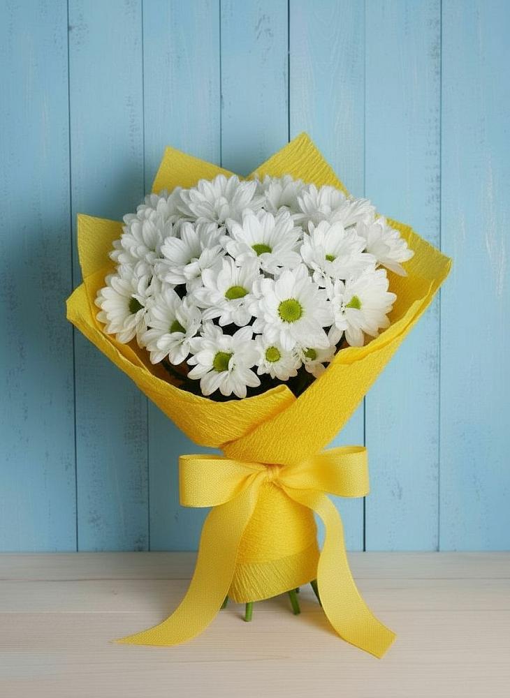 Букет цветов из: Хризантемы в Белоярском Свердловской области