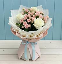 Букет цветов из:  Розы в Белоярском Свердловской области