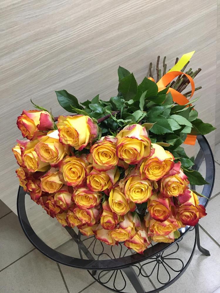 Букет Желтые розы в Белоярском Свердловской области