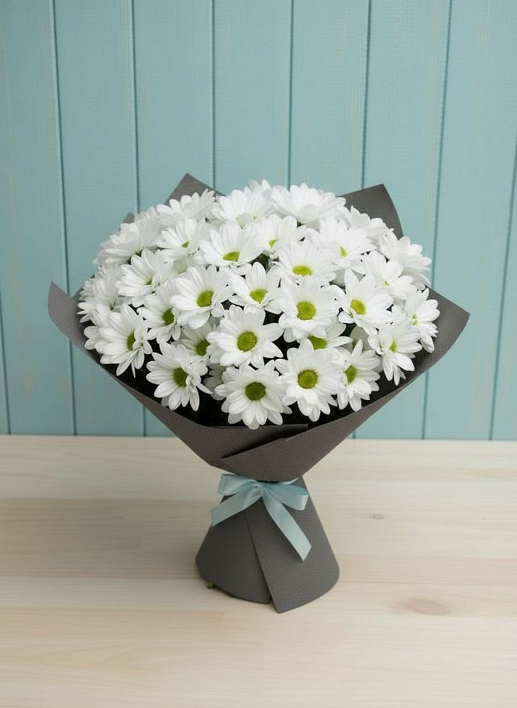 Букет цветов из: Хризантемы в Белоярском Свердловской области