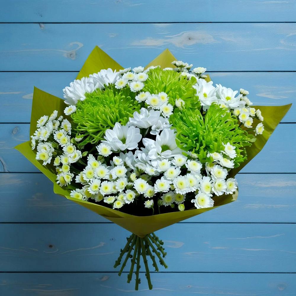 Букет цветов из: Хризантемы в Белоярском Свердловской области