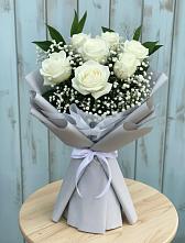 Букет цветов из:  Розы в Белоярском Свердловской области