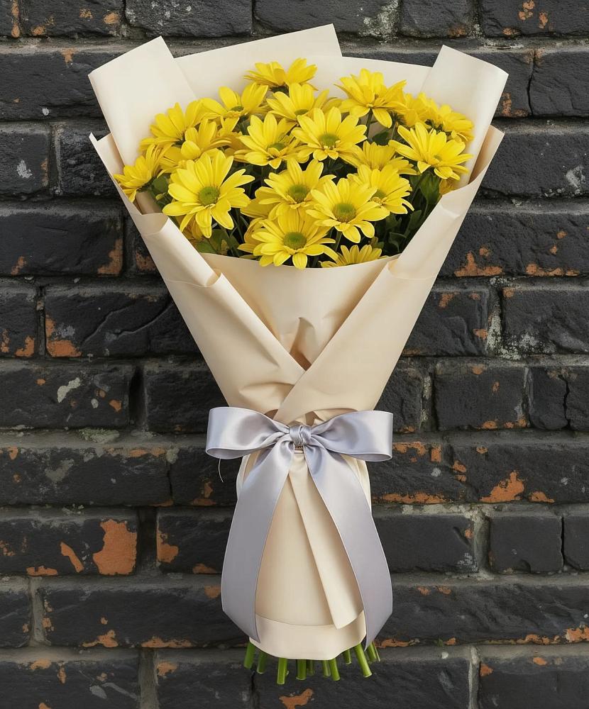 Букет цветов из: Хризантемы в Белоярском Свердловской области