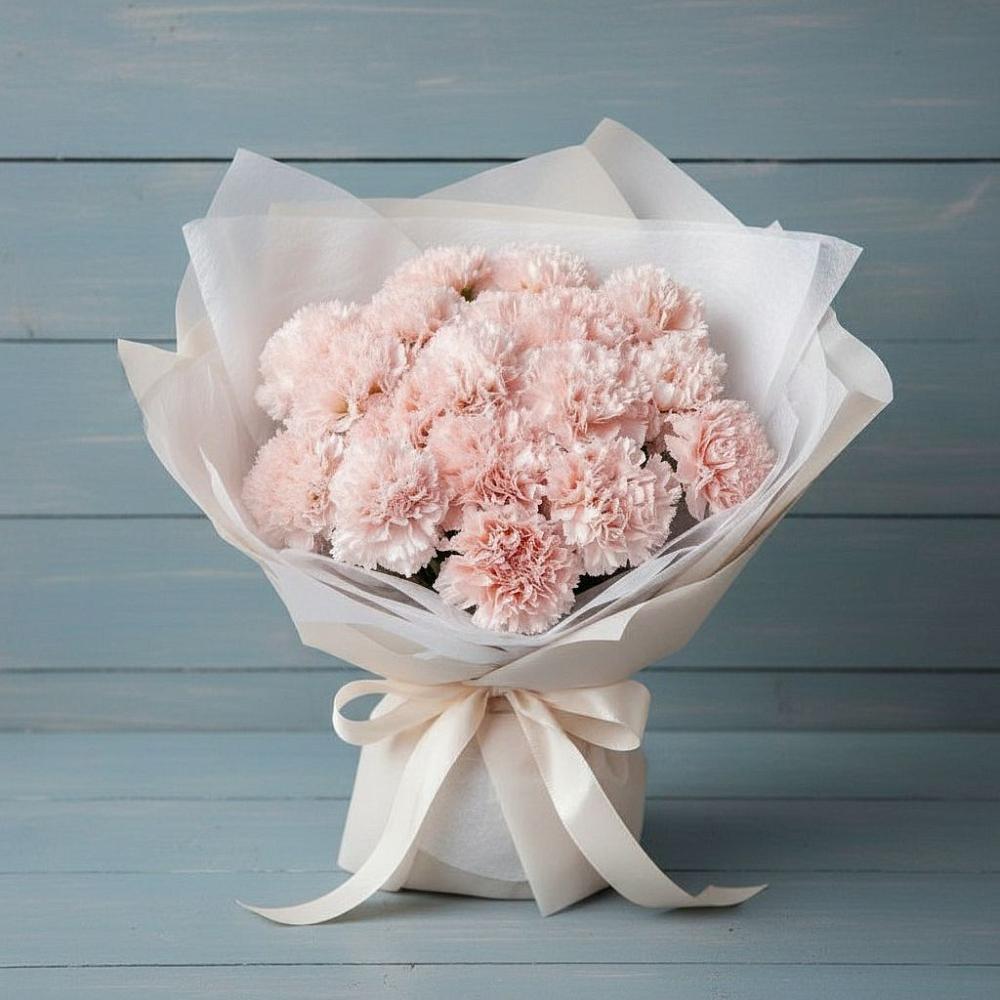 Букет цветов из: Гвоздики в Белоярском Свердловской области