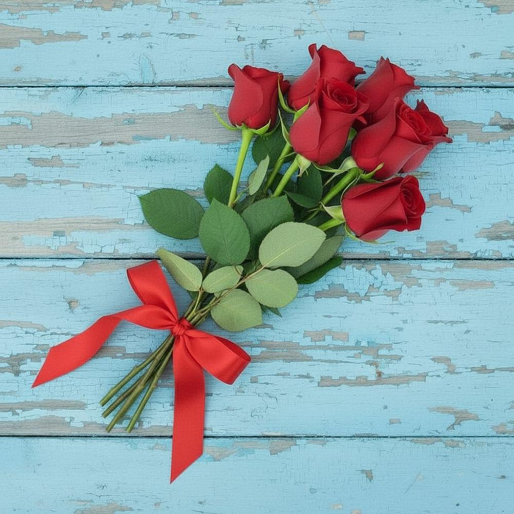 Букет Красные розы в Белоярском Свердловской области