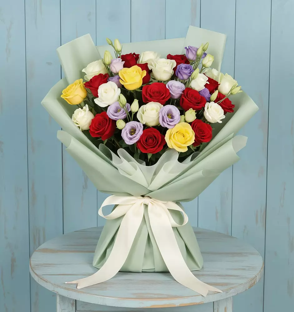 Букет цветов из: Розы в Белоярском Свердловской области