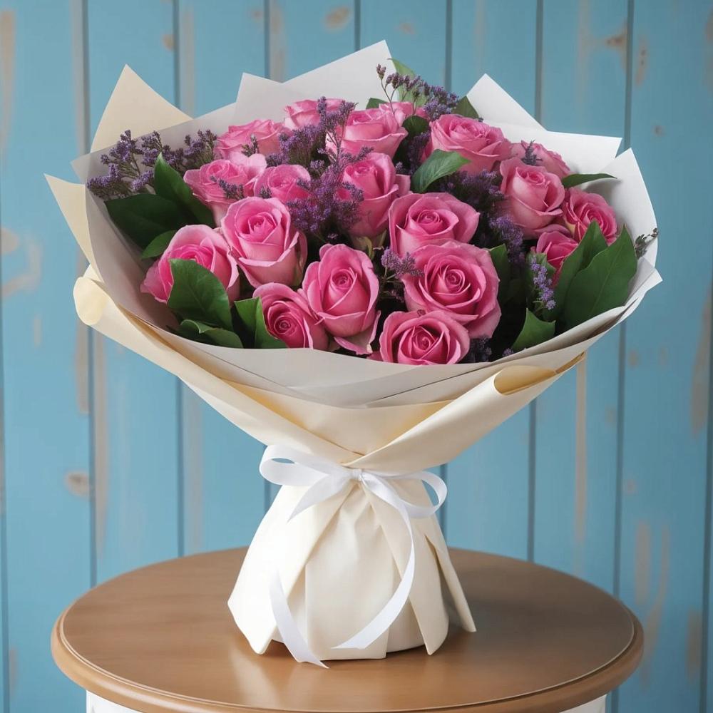 Букет цветов из: Розы в Белоярском Свердловской области