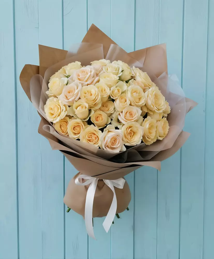 Букет Кремовое облако в Белоярском Свердловской области