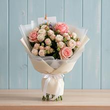 Букет цветов из:  Розы #REPLACE_PRED# Белоярском Свердловской области