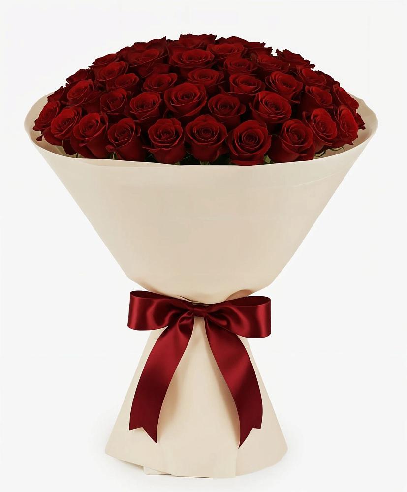 Букет 101 Бордовая роза Блэк Бакарра в Белоярском Свердловской области