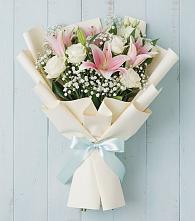 Букет цветов из:  Лилии в Белоярском Свердловской области