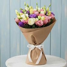 Букет цветов из:  Лизиантусы #REPLACE_PRED# Белоярском Свердловской области