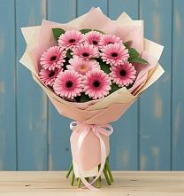 Букет цветов из:  Герберы в Белоярском Свердловской области